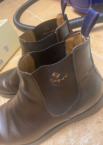 Kahverengi Deri erkek Botu - Görsel 4