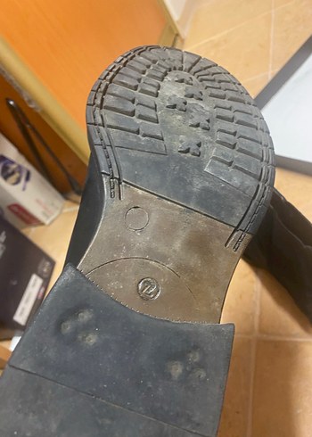 Siyah Süet erkek bot - Görsel 4