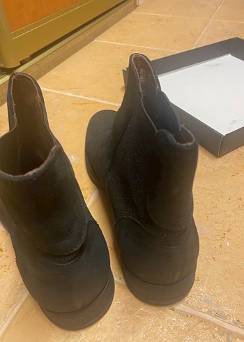 Siyah Süet erkek bot - Görsel 5