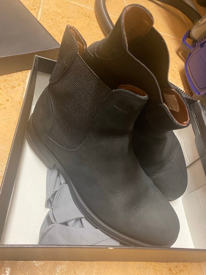 Siyah Süet erkek bot - Görsel 2