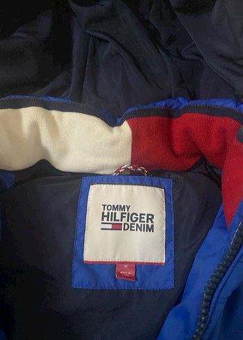 Mavi Fermuarlı Erkek Mont tommy Hilfiger - Görsel 7