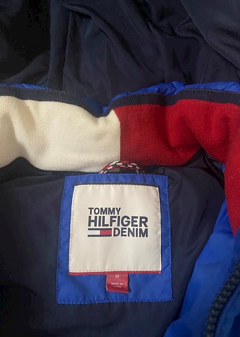 Mavi Fermuarlı Erkek Mont tommy Hilfiger - Görsel 9