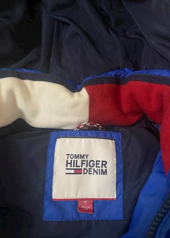 Mavi Fermuarlı Erkek Mont tommy Hilfiger - Görsel 8