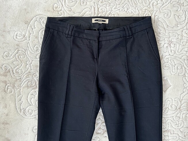 38 Beden siyah Renk Siyah şık pantalon