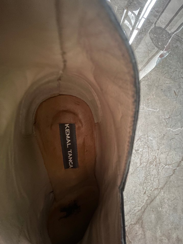 Kemal Tanca 
Siyah Süet Yüksek Topuklu Bot - Görsel 3