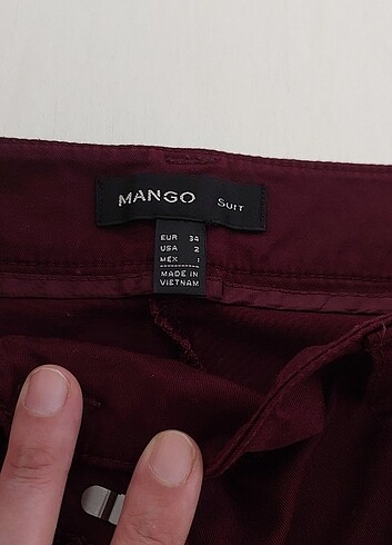 Mango marka pantolon 34 beden 