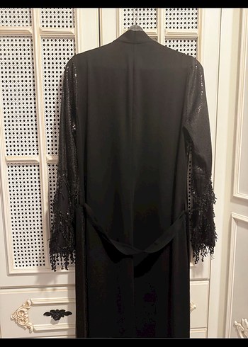Diğer Uzun Siyah Gotik Kadın Abiye Elbise