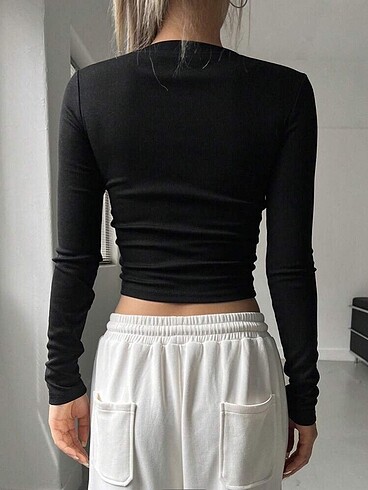 Sheinside Yıldız Desenli Crop