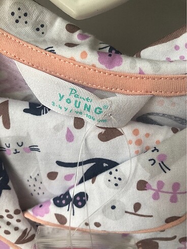 4 Yaş Beden Penti kız çocuk pijama seti