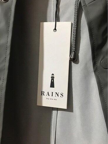 l/xl Beden gri Renk RAINS. L,XL