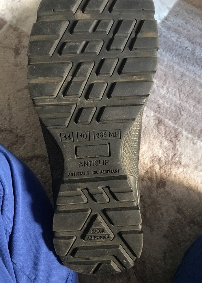 44 numara. Çelik burunlu - Görsel 4