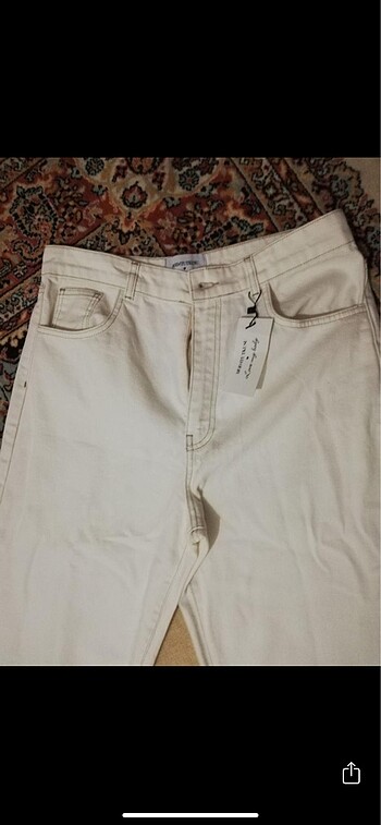 42 Beden beyaz Renk Adil ışık pantolon