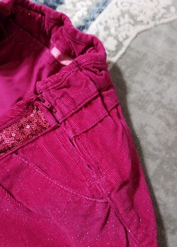 Pembe Kemerli Kız Çocuk Etek - Görsel 3