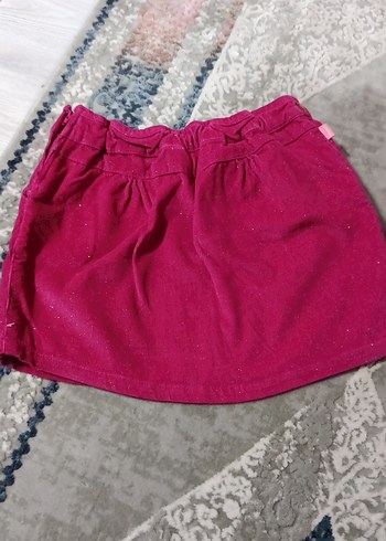 Pembe Kemerli Kız Çocuk Etek - Görsel 4