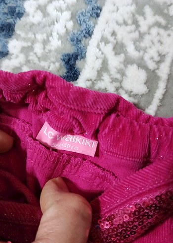 Pembe Kemerli Kız Çocuk Etek - Görsel 2