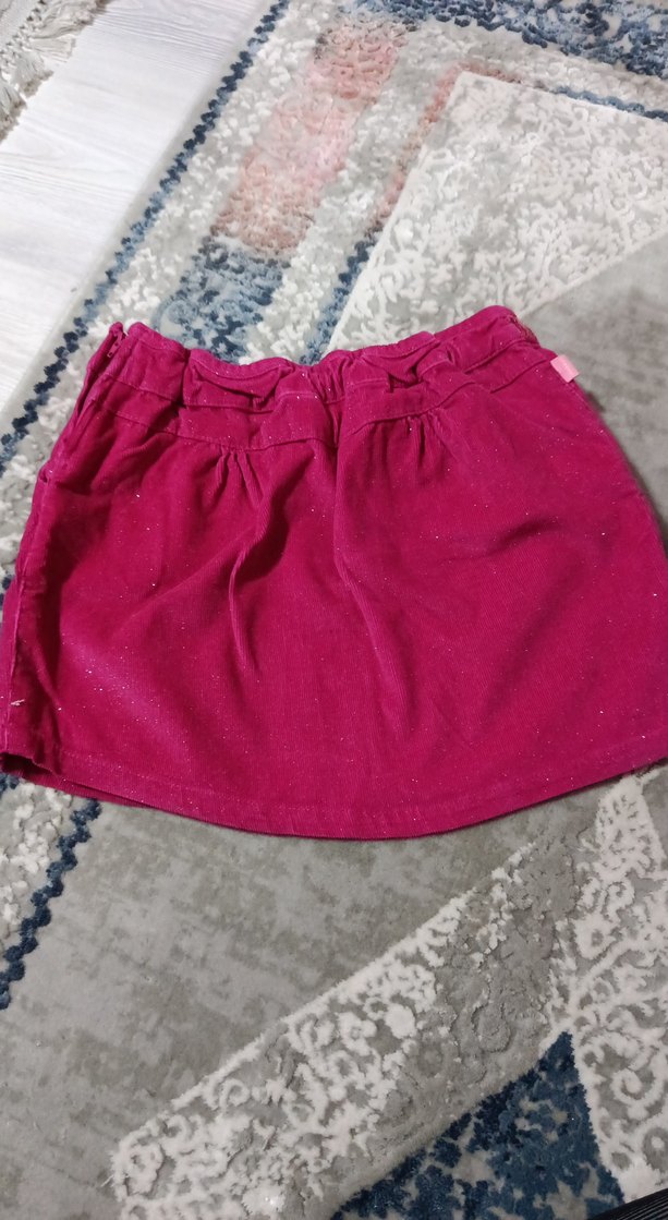 Pembe Kemerli Kız Çocuk Etek - Görsel 4