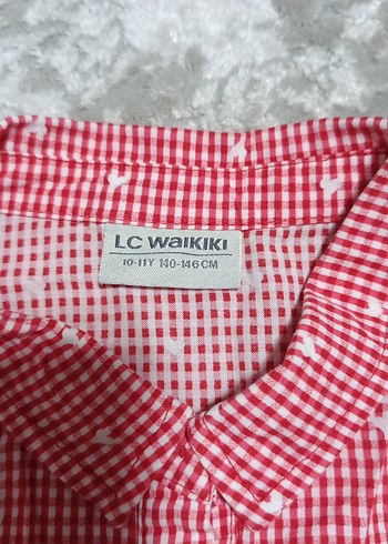 Düğmeli Uzun Kollu Kırmızı Gömlek - Görsel 2