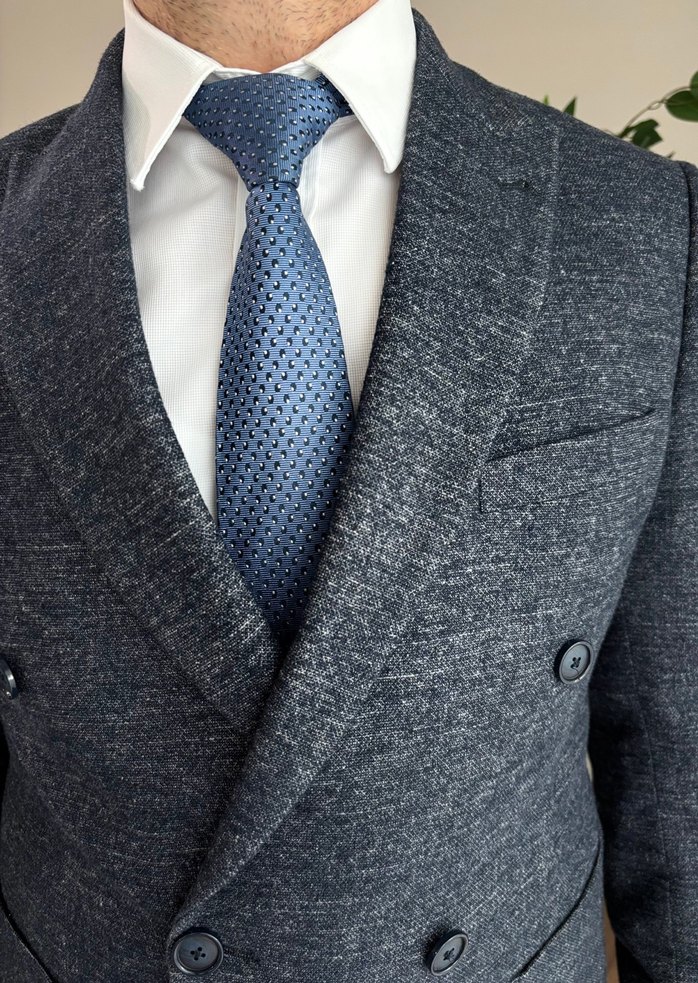 Kip Kruvaze Blazer Ceket — görsel 3/8