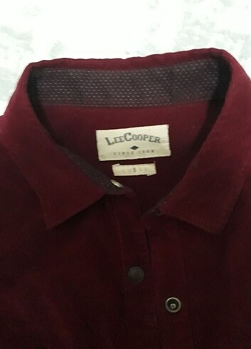 Lee Cooper Fitilli yumuşak kumaş unısex gömlek