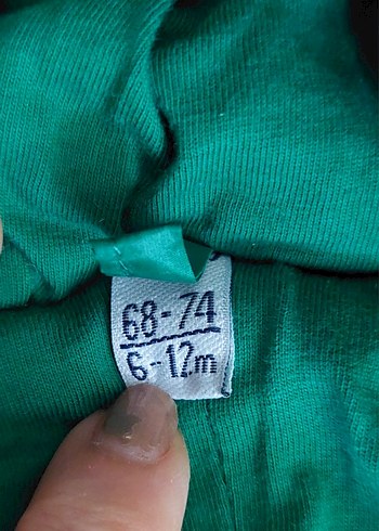 1 Yaş Beden Panço astronot Kapüşonlu Fermuarlı Bebek Tulumu 6-12 aylık