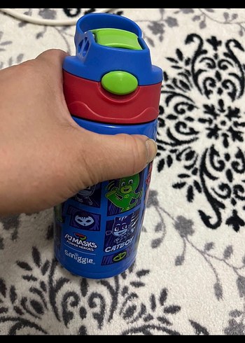 Beden Smiggle PJ Maskeli Paslanmaz Çelik Suluk 400ml