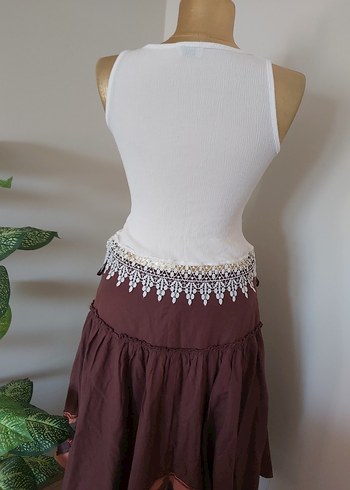 Bohem dantel detaylı şile bezi bulüz - Görsel 5