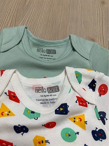 HelloBaby Hellobaby ikili body&zıbın