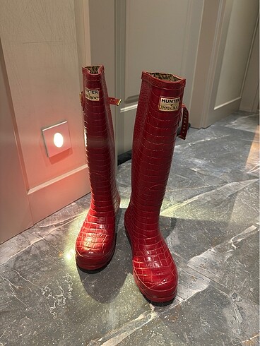 Jimmychoo X Hunter çizme