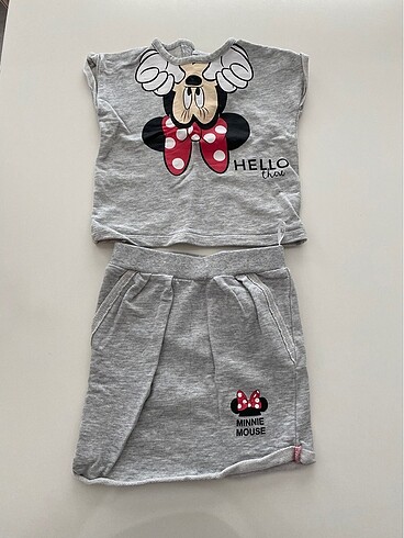 6-9ay Mickey mouse etekli takım