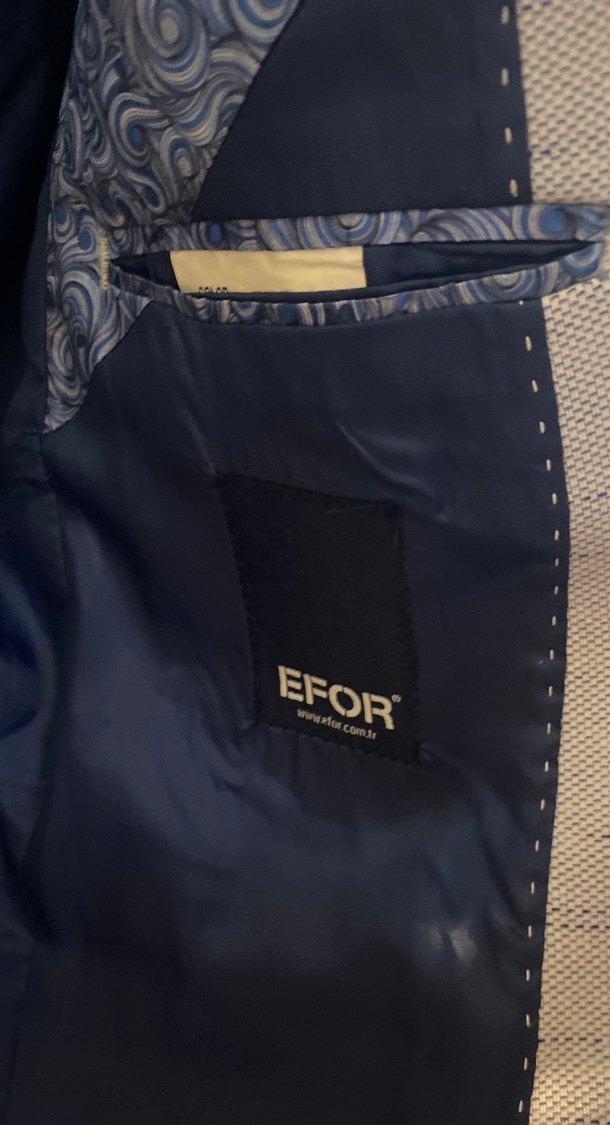 Düğmeli Gri Erkek Takım Ceketi - Görsel 2