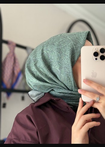 Dantelli Mor Kadın Soft Eşarp monoor marka - Görsel 4