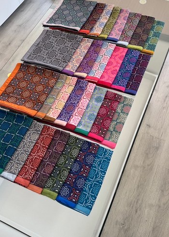 Dantelli Mor Kadın Soft Eşarp monoor marka - Görsel 15