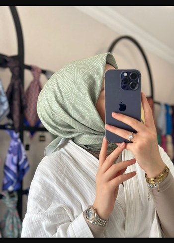 Dantelli Mor Kadın Soft Eşarp monoor marka - Görsel 10