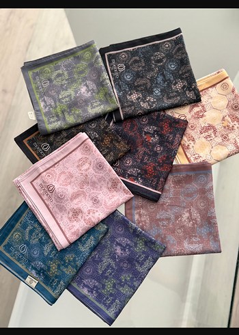 Monoor marka pamuklu soft esarplar - Görsel 8