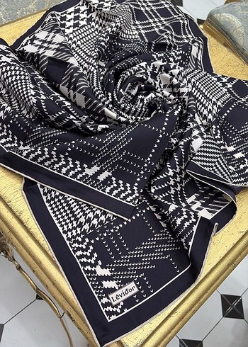 Levidor twill ipek esarp - Görsel 2