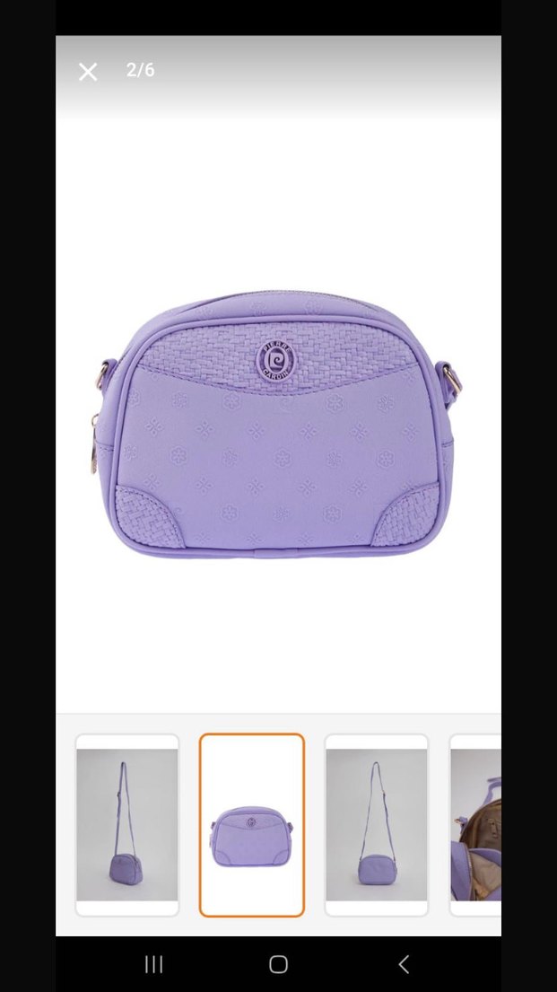 Mor Süet Kadın Çapraz Çanta - Görsel 2