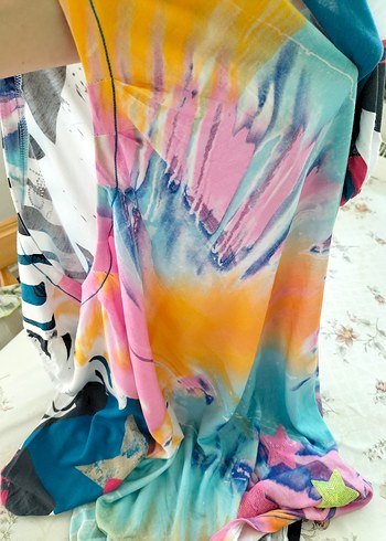 viskoz elbise - Görsel 10