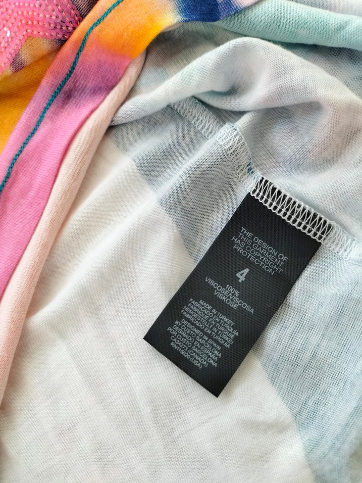 viskoz elbise - Görsel 4