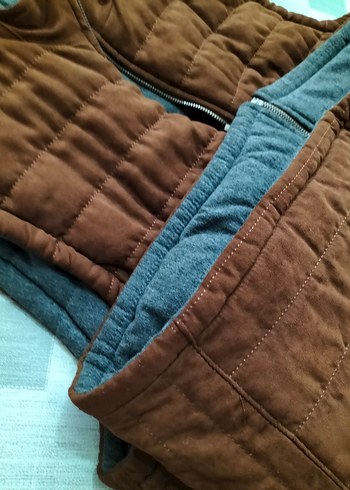 Çift taraflı erkek yelek - Görsel 14