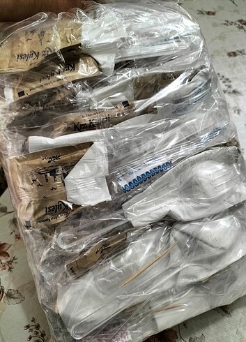 Plastik çatal kaşık 