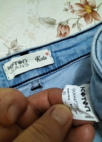 30 Beden Koton bayan jean..