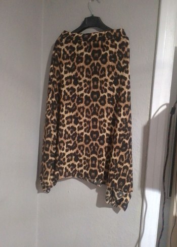 Kahverengi Leopar Desenli - Görsel 2