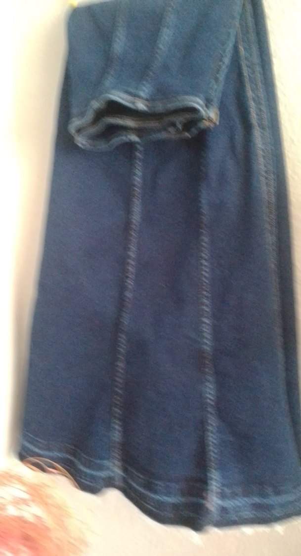 Kadın Lacivert mavi Uzun Etek - Görsel 2