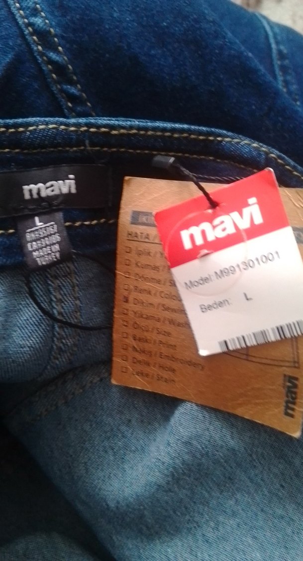 Kadın Lacivert mavi Uzun Etek - Görsel 4