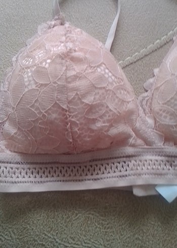 Pastel Pembe Bohem Midi Sütyen - Görsel 5