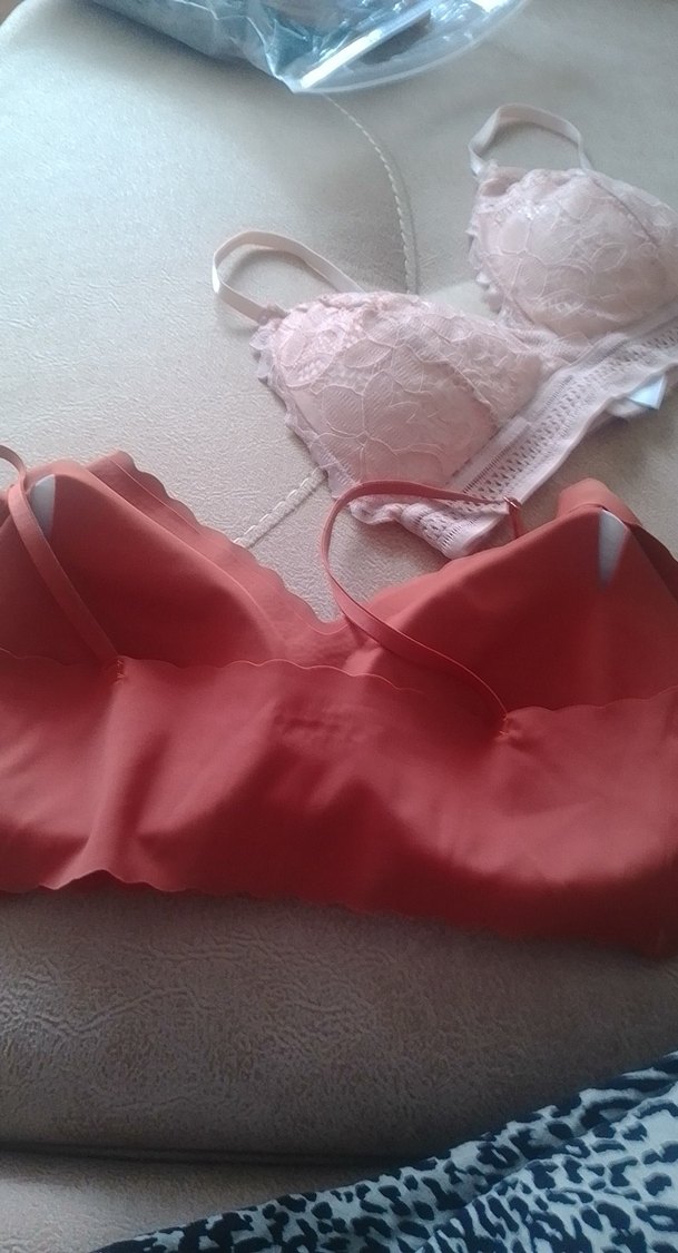 Pastel Pembe Bohem Midi Sütyen - Görsel 3