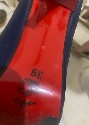 Renkli Kadın stiletto - Görsel 5