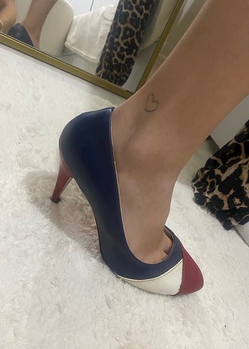 Renkli Kadın stiletto - Görsel 4