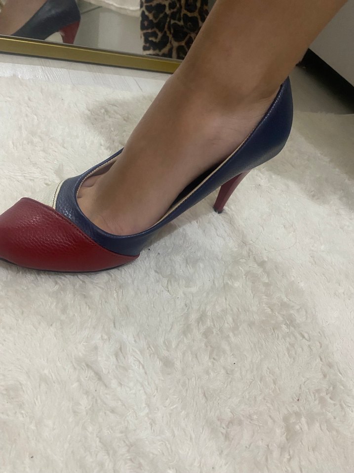 Renkli Kadın stiletto - Görsel 2