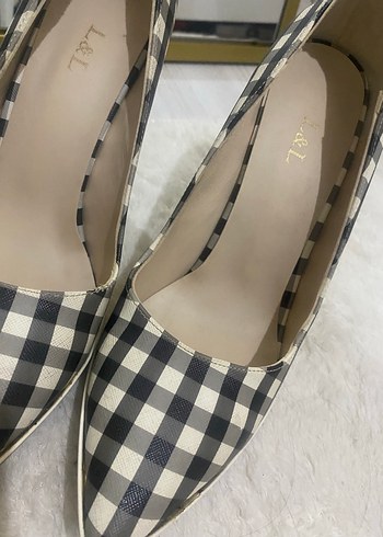 Kareli Tokalı Kadın Günlük Ayakkabı - Görsel 5